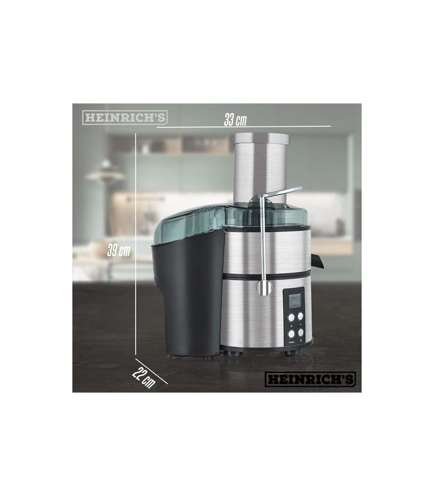 آبمیوه گیر تک کاره 800 وات هنریچ مدل HPJ 8694