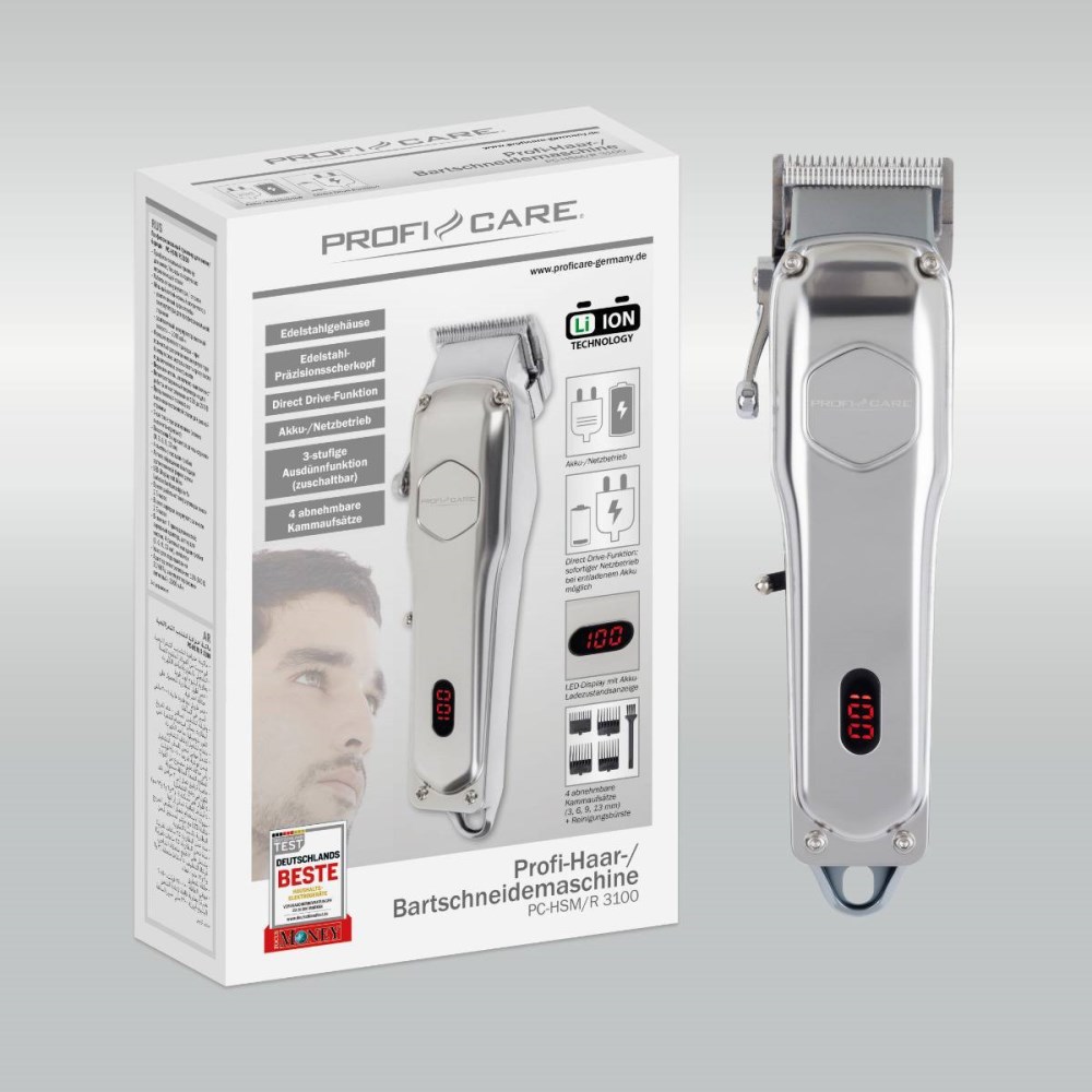 ماشین اصلاح و ریش تراش پروفی کر PC-HSM/R 3100