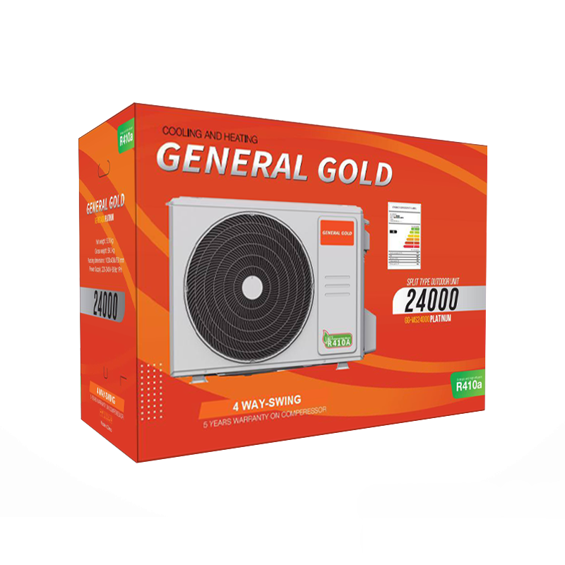 کولر گازی جنرال گلد 24000 پلاتینیوم، گاز R410a مدل GG-MS24000 Platinum