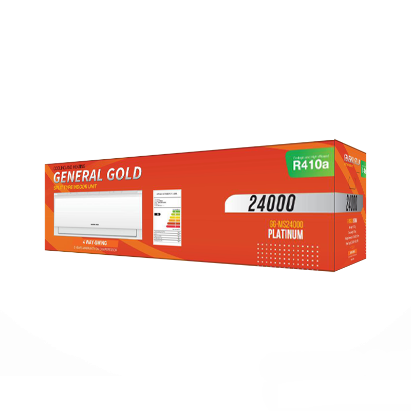 کولر گازی جنرال گلد 24000 پلاتینیوم، گاز R410a مدل GG-MS24000 Platinum