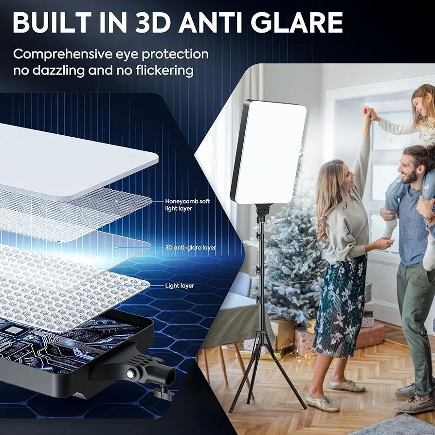 رینگ لایت built in 3d anti glare