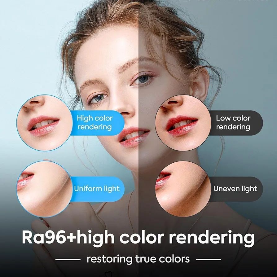 رینگ لایت built in 3d anti glare