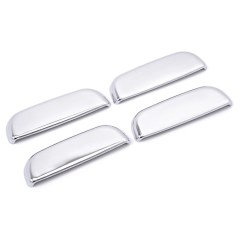 قاب استیل روی دستگیره درب خودرو ( 4 عددی )