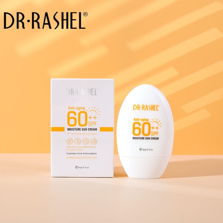 ضد آفتاب روشن کننده پوست دکتر راشل SPF60++ حجم 60 میلی لیتر