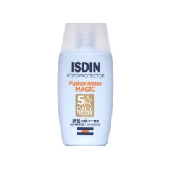 ضد آفتاب فلوئیدی فیوژن واتر مجیک بی رنگ ایزدین SPF50