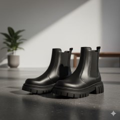 نیم بوت زنانه چلسی دوطرف کش
