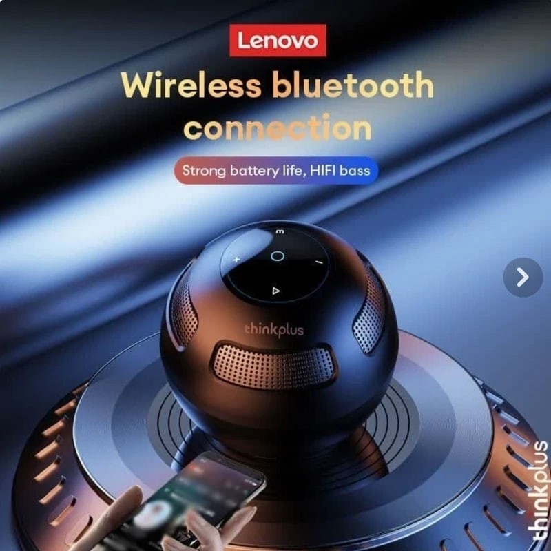 اسپیکر بلوتوث Lenovo تمام لمسی مدل Think Plus