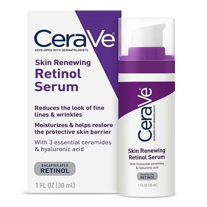 سرم رتینول ضد چروک Skin Renewing سراوی 30 میلی لیتر