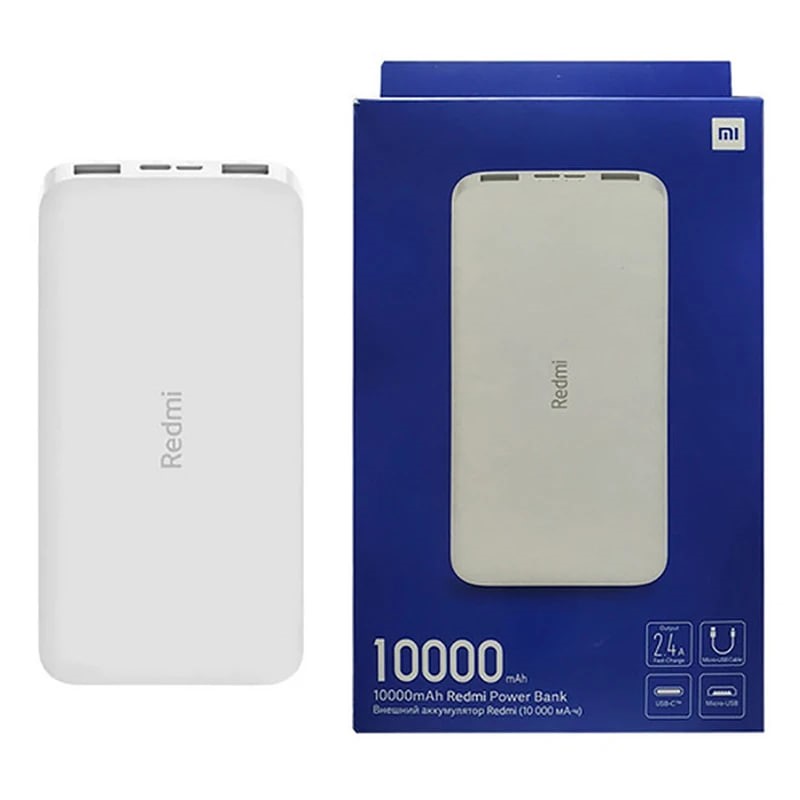 پاور بانک Xiaomi شیائومی  10000 میلی آمپر Redmi