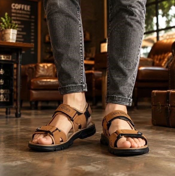 کفش صندل مردانه تابستانی مدل Sina Shoes ( در 2 رنگبندی )